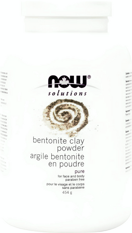 NOW Solutions Bentonite Clay Powder (454g)