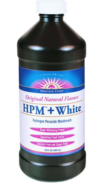 Heritage Store HPM Hydrogen Peroxide Mouthwash (480 ml)