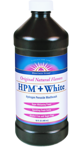 Heritage Store HPM Hydrogen Peroxide Mouthwash (480 ml)