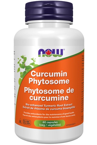 NOW Foods Curcumin Phytosome 500mg (60 VegCaps)