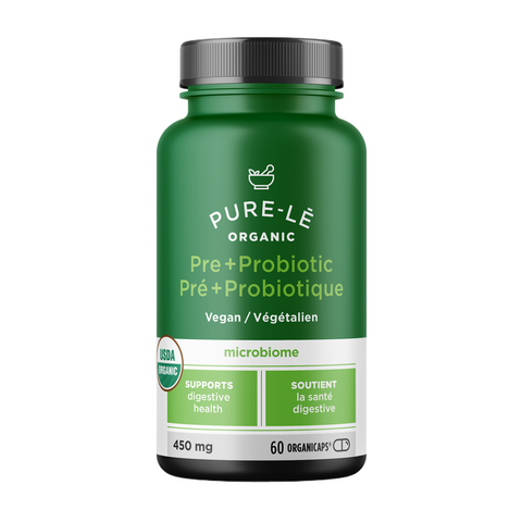Pure-Le Natural Certified Organic Prebiotic + Probiotic