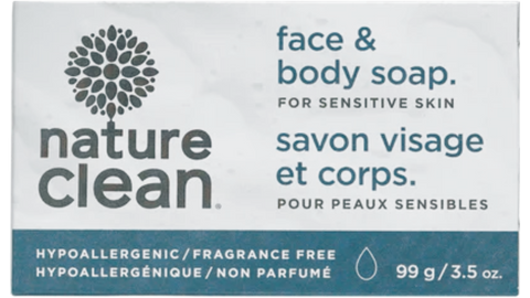 Nature Clean Sensitive Bath Bar 99g