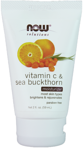 NOW Solutions Vitamin C and Sea Buckthorn Moisturizer 59mL