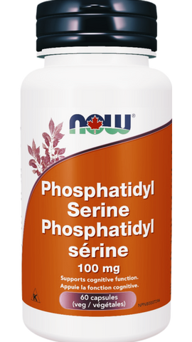 NOW Foods Phosphatidyl Serine - 100mg - (60 VegCaps)