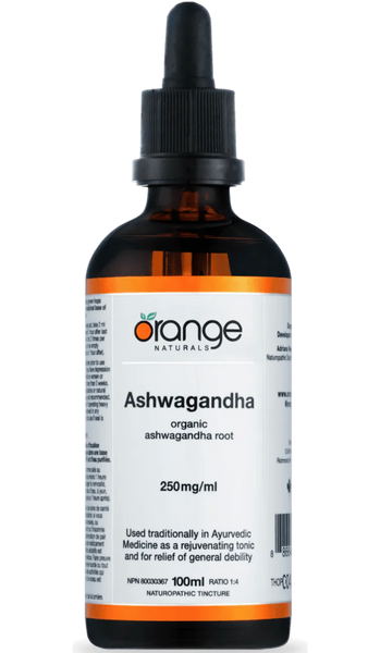 Orange Naturals Ashwagandha Tincture 100ml