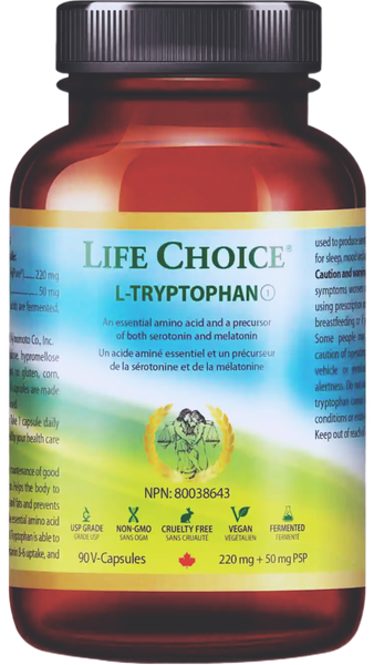 Life Choice L-Tryptophan + Vitamin B6 (60 VegCaps)