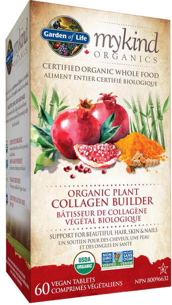 mykind Organics - Organic Plant Collagen Builder 60 Veggie tabs