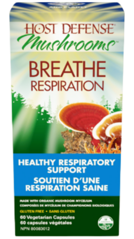 Host Defense Breathe Respiraton (60 VegCaps)