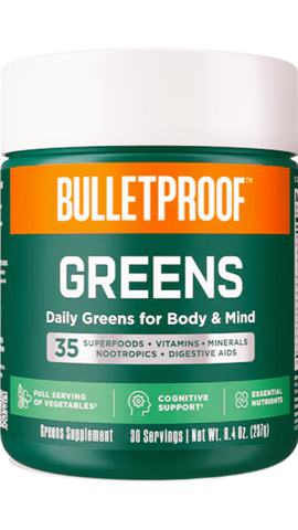 Bulletproof Greens 30 Servings, 237 Grams
