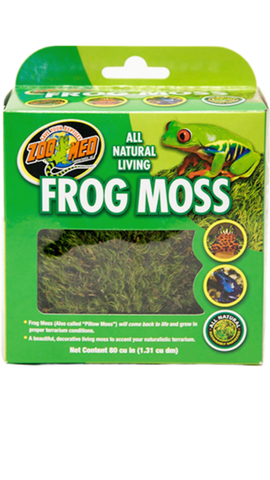 Zoomed Frog Moss