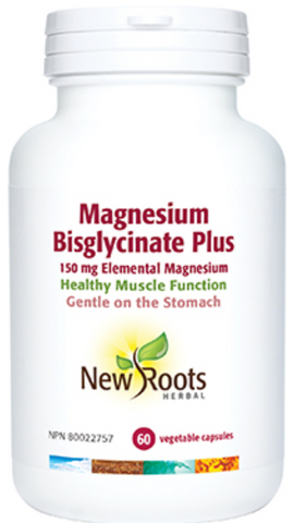 New Roots Herbal Magnesium Bisglycinate Plus 150mg