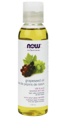 NOW Foods Pure Grape Seed Oil  (118ml)