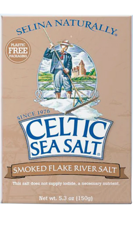 Celtic Sea Salt Smoked Flake River Salt 150g