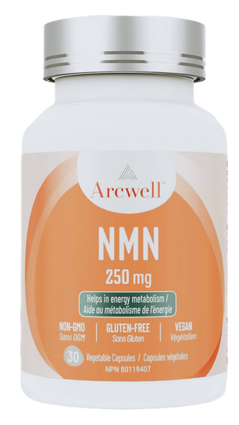 Arcwell NMN (Nicotinamide Mononucleotide) 250 mg per Capsule