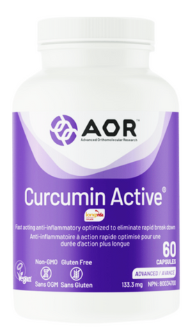 AOR Curcumin Active 60 Veggie Caps