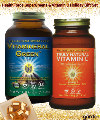 HealthForce SuperGreens & Vitamin C Holiday Gift Set