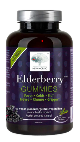New Nordic Elderberry Gummies (60 Vegan Gummies)