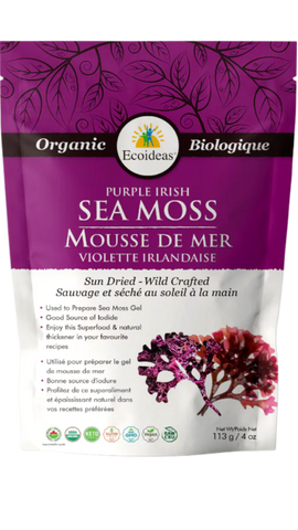 Ecoideas Organic Purple Irish Sea Moss (113g)