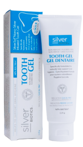 Silver Biotics Tooth Gel - Glacial Mint (114g)