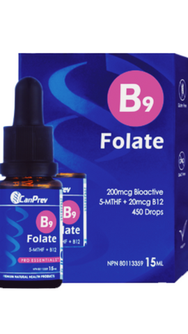 CanPrev B9 Folate Drops 15 ml