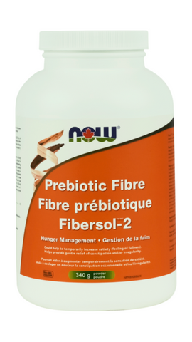NOW Prebiotic Fibre with Fibersol-2 Hunger Management Powder, 340g