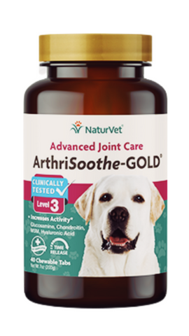 NaturVet Arthri-GOLD® Advanced Care Chewable Tablets
