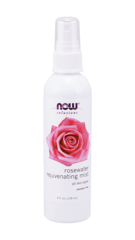 NOW Solutions Rosewater Rejuvenating Mist, 118 ml