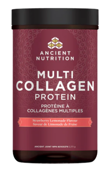 Ancient Nutrition Multi Collagen Protein Strawberry Lemonade 262g