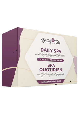 Beauty and the Bee Daily SPA Soap with Royal Jelly & Lavender 130g