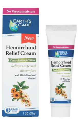 Earth's Care Hemorrhoid Relief Cream 28g