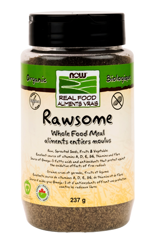 NOW Real Food Organic Rawsome Whole Food Meal, 237g