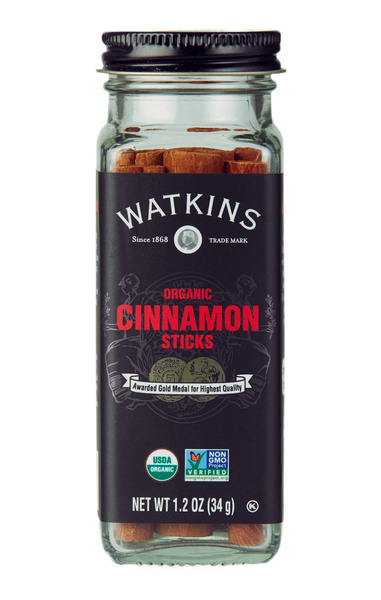 Watkins Co. Organic Cinnamon Sticks, 35g