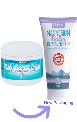 Natural Calm Magnesium Chloride Balm W Lavender 118ml