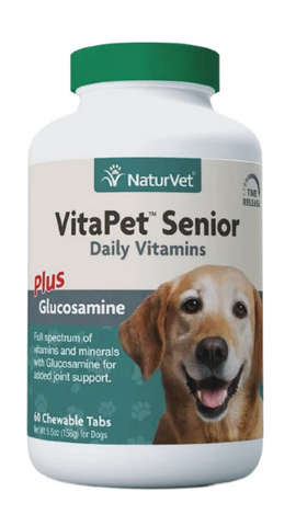 NaturVet VitaPet™ Senior Daily Vitamins Chewable Tablets