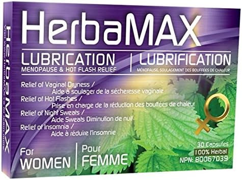 HerbaMAX Women Lubrication, Menopause & Hot Flash Relief Natural Health Garden HerbaMAX Women Lubrication, Menopause & Hot Flash Relief Natural Health Garden