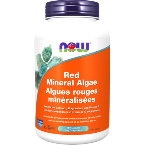 NOW Red Mineral Algae (180 VegCaps)