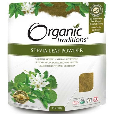 Organic Traditions Stevia Leaf Powder 100g