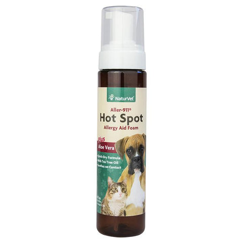 NaturVet Aller-911® Hot Spot Foam (8 fl. oz)