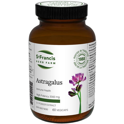 St. Francis Herb Farm Astragalus 2000 mg (60 Veg Caps)