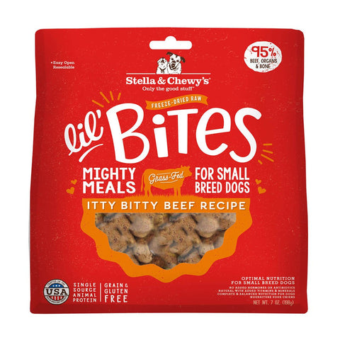 Stella & Chewy’s Itty Bitty Beef Lil’ Bites 7 oz