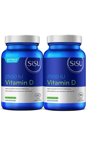 Sisu Vitamin D3 2,500 IU