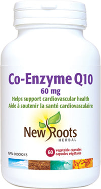 New Roots Herbal Co-Enzyme Q10 60mg