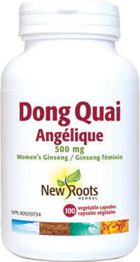 New Roots Herbal Dong Quai 500mg (100 Veg Caps)