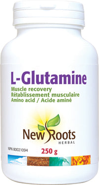 New Roots Herbal L-Glutamine 250g Powder