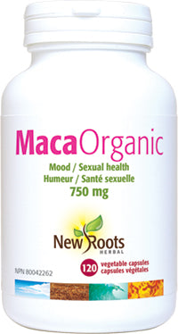 New Roots Herbal Maca Organic 750mg (120 Veg Caps)