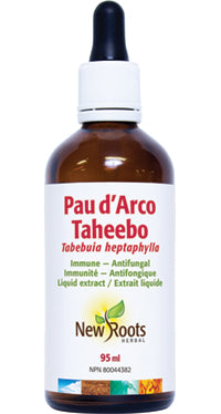 New Roots Herbal Pau d’Arco Taheebo Liquid Tincture