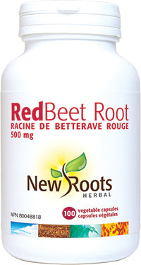 New Roots Herbal Red Beet Root 500mg (100 Veg Caps)