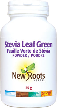 New Roots Herbal Stevia Leaf Green (55g Powder)