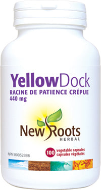 New Roots Herbal Yellow Dock 440mg (100 Veg Caps)