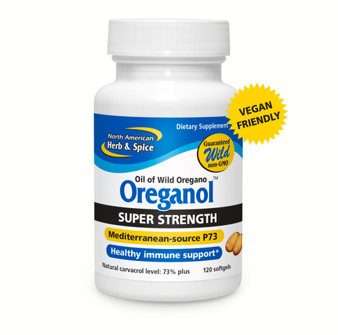 North American Herb & Spice Oreganol Super Strength (140 mg) - (60 Softgels)